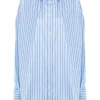 ( Positively Conscious ) Balenciaga Chemise Oversize à Rayures 4841 SKY BLUE/BLUE -Vente magasin Balenciaga 15653942 29819266 600