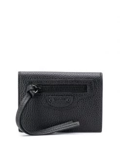 ( Positively Conscious ) Balenciaga Portefeuille à Design Texturé Homme