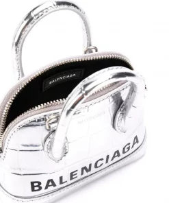 ( Positively Conscious ) Balenciaga 8110 SILVER/ L BLACK Sac à Main Ville Femme -Vente magasin Balenciaga 15659850 29325603 600