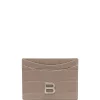 ( Positively Conscious ) Balenciaga 1212 MINK GREY Porte-cartes Hourglass Femme -Vente magasin Balenciaga 15659888 30069407 600
