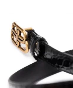 ( Positively Conscious ) Balenciaga Ceinture En Cuir à Fini Poli Femme -Vente magasin Balenciaga 15659912 34568455 600