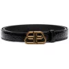 ( Positively Conscious ) Balenciaga Ceinture En Cuir à Fini Poli Femme -Vente magasin Balenciaga 15659912 34569453 600