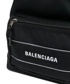 ( Positively Conscious ) Balenciaga Sac à Dos Sport à Bandoulière 1090 BLACK/L WHITE -Vente magasin Balenciaga 15663421 30070034 600