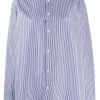 ( Positively Conscious ) Balenciaga 4640 BLUE/WHITE Chemise à Rayures Femme