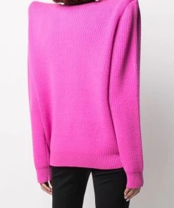 ( Positively Conscious ) Balenciaga 5510 FUCHSIA Pull à épaules Structurées Femme 10 ( Positively Conscious ) Balenciaga 5510 FUCHSIA Pull à épaules Structurées Femme -Vente magasin Balenciaga 15663470 30975806 600
