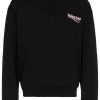 ( Positively Conscious ) Balenciaga 1070 BLACK/WHITE Hoodie à Logo Imprimé Homme -Vente magasin Balenciaga 15905392 30690045 600