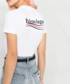( Positively Conscious ) Balenciaga T-shirt à Logo Imprimé 9040 WHITE/BLACK -Vente magasin Balenciaga 15909465 75d98b5f ec11 48eb 9b11 8c0d3497aaf0 600