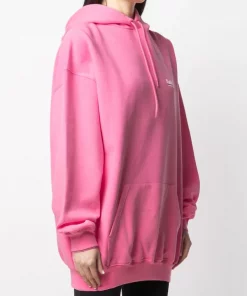 ( Positively Conscious ) Balenciaga Hoodie à Logo Imprimé Femme -Vente magasin Balenciaga 15917995 30428402 600