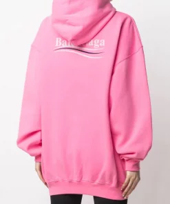 ( Positively Conscious ) Balenciaga Hoodie à Logo Imprimé Femme -Vente magasin Balenciaga 15917995 30428403 600