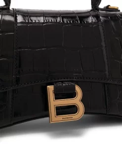 ( Positively Conscious ) Balenciaga Sac à Main à Effet Peau De Crocodile 1000 BLACK -Vente magasin Balenciaga 15920555 6c7f816f cba8 4b90 8e85 91d80ded5b6d 600