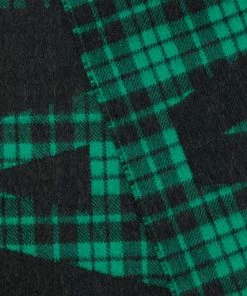 ( Positively Conscious ) Balenciaga écharpe à Carreaux 3700 GRASS GREEN -Vente magasin Balenciaga 15920744 35907479 600