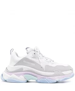 ( Positively Conscious ) Balenciaga 9045 PASTEL Baskets Triple S Femme