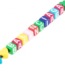 ( Positively Conscious ) Balenciaga Bracelet à Logo Toy Femme -Vente magasin Balenciaga 15920804 31704864 600