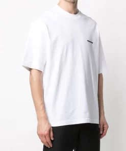 ( Positively Conscious ) Balenciaga 9040 WHITE/BLACK T-shirt à Logo Brodé Homme 9 ( Positively Conscious ) Balenciaga 9040 WHITE/BLACK T-shirt à Logo Brodé Homme -Vente magasin Balenciaga 15920860 30900295 600