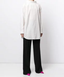 ( Positively Conscious ) Balenciaga 9535 WHITE/FLUO PINK Chemise à Logo Imprimé Femme 9 ( Positively Conscious ) Balenciaga 9535 WHITE/FLUO PINK Chemise à Logo Imprimé Femme -Vente magasin Balenciaga 15921004 31704867 600