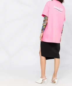 ( Positively Conscious ) Balenciaga T-shirt à Logo Imprimé 5713 BUBBLE GUM /WHITE 13 ( Positively Conscious ) Balenciaga T-shirt à Logo Imprimé 5713 BUBBLE GUM /WHITE -Vente magasin Balenciaga 15921020 2c26b43e 3931 4443 a994 6430256ba0bc 600