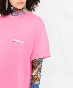 ( Positively Conscious ) Balenciaga T-shirt à Logo Imprimé 5713 BUBBLE GUM /WHITE 12 ( Positively Conscious ) Balenciaga T-shirt à Logo Imprimé 5713 BUBBLE GUM /WHITE -Vente magasin Balenciaga 15921020 46a4030a e355 4e8a 8f64 641ef8810b58 600