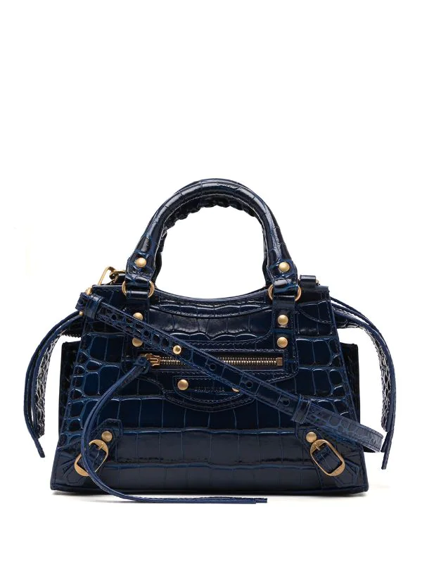( Positively Conscious ) Balenciaga 4611 NAVY Mini Sac Neo Classic City Femme 3 ( Positively Conscious ) Balenciaga 4611 NAVY Mini Sac Neo Classic City Femme