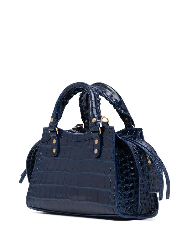 ( Positively Conscious ) Balenciaga 4611 NAVY Mini Sac Neo Classic City Femme 5 ( Positively Conscious ) Balenciaga 4611 NAVY Mini Sac Neo Classic City Femme – Image 3