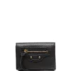 ( Positively Conscious ) Balenciaga 1000 BLACK Mini Portefeuille Neo Classic Femme -Vente magasin Balenciaga 15921106 34372093 600