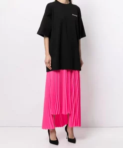 ( Positively Conscious ) Balenciaga T-shirt Ample Drapé Femme -Vente magasin Balenciaga 15921127 32055522 600