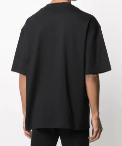 ( Positively Conscious ) Balenciaga T-shirt à Logo Brodé 1070 BLACK/WHITE 10 ( Positively Conscious ) Balenciaga T-shirt à Logo Brodé 1070 BLACK/WHITE -Vente magasin Balenciaga 15921129 30437470 600