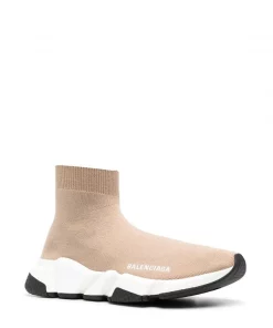 ( Positively Conscious ) Balenciaga Baskets Speed à Log Imprimé 2300 BEIGE/WHITE/BLACK 7 ( Positively Conscious ) Balenciaga Baskets Speed à Log Imprimé 2300 BEIGE/WHITE/BLACK -Vente magasin Balenciaga 15964015 30878287 600