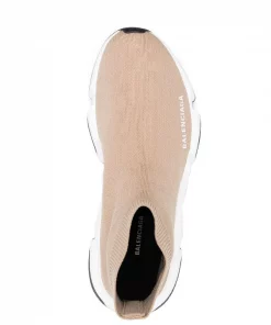 ( Positively Conscious ) Balenciaga Baskets Speed à Log Imprimé 2300 BEIGE/WHITE/BLACK 9 ( Positively Conscious ) Balenciaga Baskets Speed à Log Imprimé 2300 BEIGE/WHITE/BLACK -Vente magasin Balenciaga 15964015 30879018 600