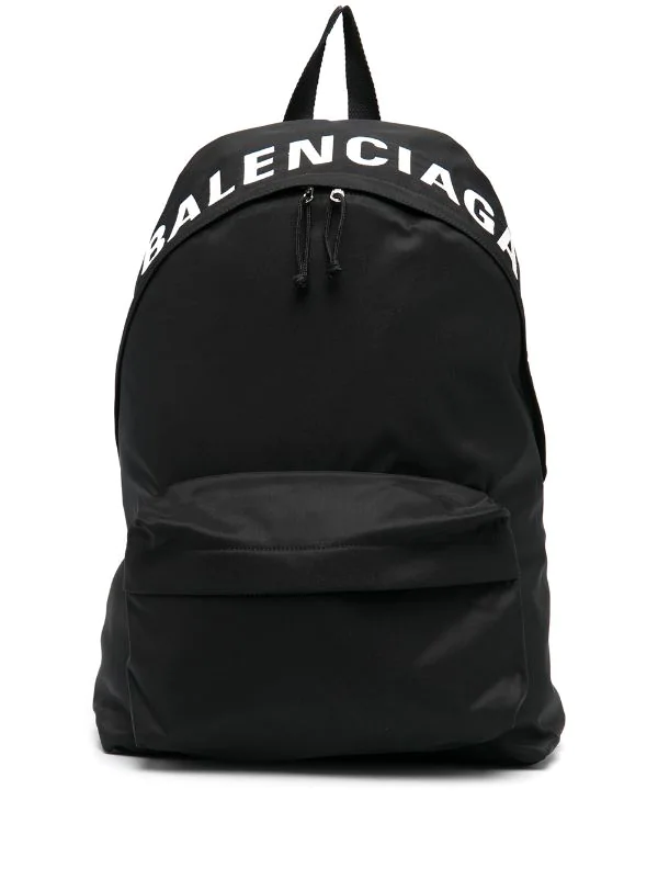 ( Positively Conscious ) Balenciaga Sac à Dos Wheel à Logo Imprimé Homme 3 ( Positively Conscious ) Balenciaga Sac à Dos Wheel à Logo Imprimé Homme