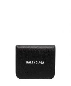 ( Positively Conscious ) Balenciaga Portefeuille à Logo Imprimé Femme