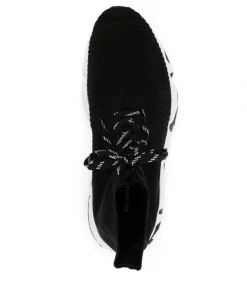 ( Positively Conscious ) Balenciaga BLACK/WHITE/BLACK Baskets Montantes Speed Femme -Vente magasin Balenciaga 16113742 33319895 600