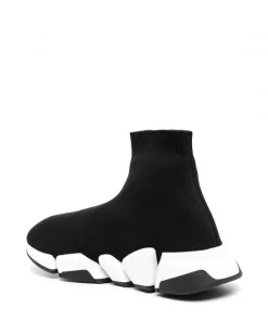 ( Positively Conscious ) Balenciaga Baskets Speed 2.0 1015 BLACK/WHITE/BLACK -Vente magasin Balenciaga 16114681 31168881 600
