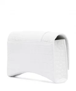 ( Positively Conscious ) Balenciaga Portefeuille Hourglass à Effet Peau De Crocodile Femme -Vente magasin Balenciaga 16114697 32250634 600