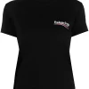 ( Positively Conscious ) Balenciaga T-shirt à Imprimé Political Campaign 1070 BLACK/WHITE