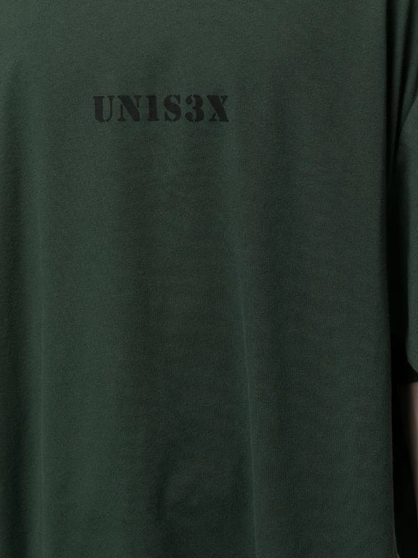 ( Positively Conscious ) Balenciaga 3010 DARK GREEN/BLACK T-shirt Oversize à Imprimé Unisex Femme 8 ( Positively Conscious ) Balenciaga 3010 DARK GREEN/BLACK T-shirt Oversize à Imprimé Unisex Femme – Image 6