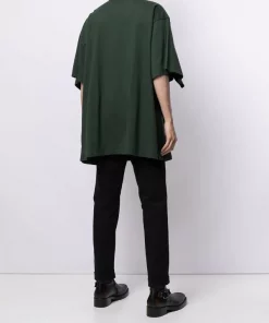 ( Positively Conscious ) Balenciaga 3010 DARK GREEN/BLACK T-shirt Oversize à Imprimé Unisex Femme 12 ( Positively Conscious ) Balenciaga 3010 DARK GREEN/BLACK T-shirt Oversize à Imprimé Unisex Femme -Vente magasin Balenciaga 16191932 32414602 600