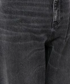 ( Positively Conscious ) Balenciaga 1090 NOIR/ICEBERG Jean Droit à Ceinture à Logo Homme -Vente magasin Balenciaga 16191938 32414610 600