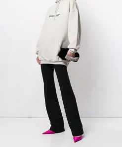 ( Positively Conscious ) Balenciaga Hoodie Oversize à Logo Imprimé Femme -Vente magasin Balenciaga 16191969 32495248 600