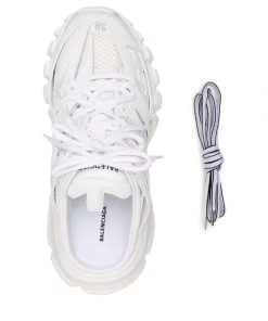 ( Positively Conscious ) Balenciaga Mules Track Lacées 9000 WHITE -Vente magasin Balenciaga 16191990 33157049 600