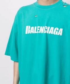 ( Positively Conscious ) Balenciaga T-shirt Oversize à Logo Homme 13 ( Positively Conscious ) Balenciaga T-shirt Oversize à Logo Homme -Vente magasin Balenciaga 16192966 32409386 600