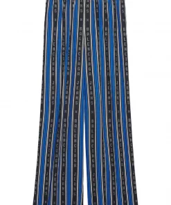 ( Positively Conscious ) Balenciaga Pantalon Ample à Rayures Femme