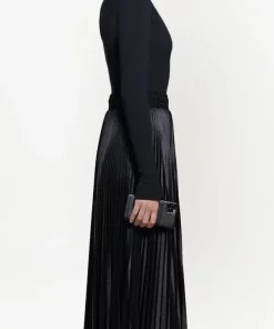 ( Positively Conscious ) Balenciaga 1000 BLACK Jupe Tracksuit Pleated Mi-longue Femme -Vente magasin Balenciaga 16193607 32913815 600