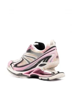 ( Positively Conscious ) Balenciaga 5012 PINK/SILVER/BLK/WHI Baskets X-Pander Femme -Vente magasin Balenciaga 16193618 33968985 600