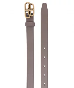 ( Positively Conscious ) Balenciaga Ceinture Fine En Cuir 1212 MINK GREY -Vente magasin Balenciaga 16193620 33074139 600