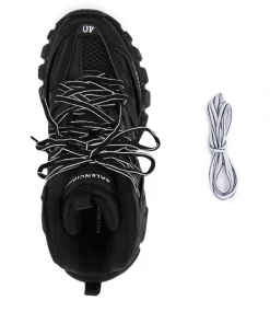 ( Positively Conscious ) Balenciaga 1000 BLACK Baskets à Logo Imprimé Femme -Vente magasin Balenciaga 16193635 31940254 600