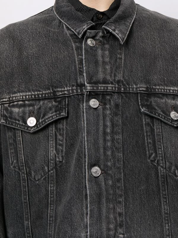 ( Sélection Access ) Balenciaga Veste En Jean à Fermeture Zippée Femme 8 ( Sélection Access ) Balenciaga Veste En Jean à Fermeture Zippée Femme – Image 6