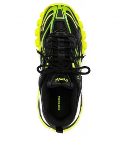 ( Positively Conscious ) Balenciaga Baskets Track.2 Open 1073 BLACK/YELLOW -Vente magasin Balenciaga 16195005 33072144 600