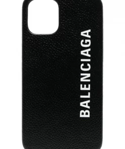 ( Positively Conscious ) Balenciaga Coque D'iPhone 12 Mini à Logo Femme