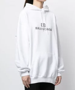 ( Positively Conscious ) Balenciaga 9040 WHITE/BLACK Hoodie BB à Logo Pixelisé Femme 9 ( Positively Conscious ) Balenciaga 9040 WHITE/BLACK Hoodie BB à Logo Pixelisé Femme -Vente magasin Balenciaga 16579583 33652116 600