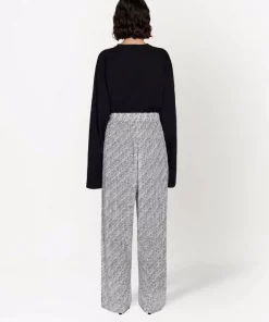 ( Positively Conscious ) Balenciaga Pantalon Imprimé à Coupe Ample Femme 8 ( Positively Conscious ) Balenciaga Pantalon Imprimé à Coupe Ample Femme -Vente magasin Balenciaga 16579621 38197180 600